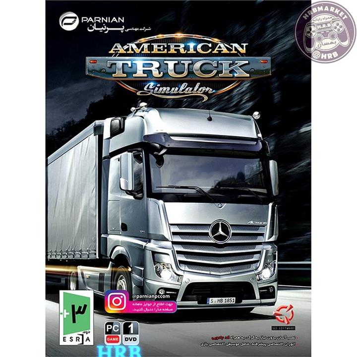 بازی American Truck Simulator مخصوص PC پرنیان American Truck Simulator PC Game